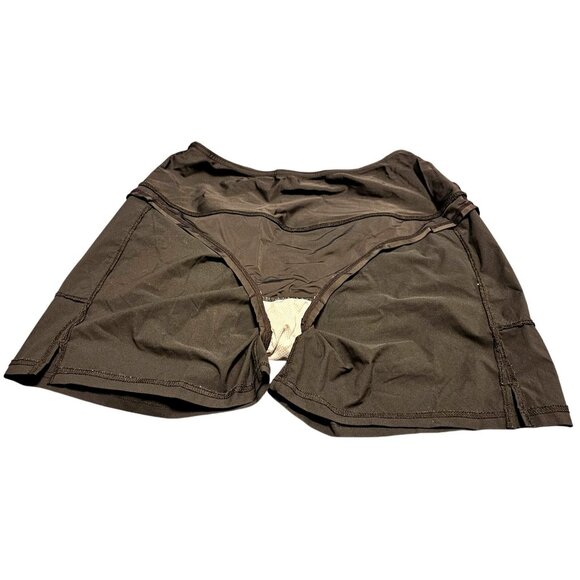 Men's Gradual Black Athletic Shorts XL With 2-In-1 Liner Polyester/Elastane Blen - Picture 3 of 7